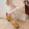 Fashion Shoes Woman's Slippers Slides Platform 2025 Retro Shoes House Slippers Platform Slides Slipers Women 2025