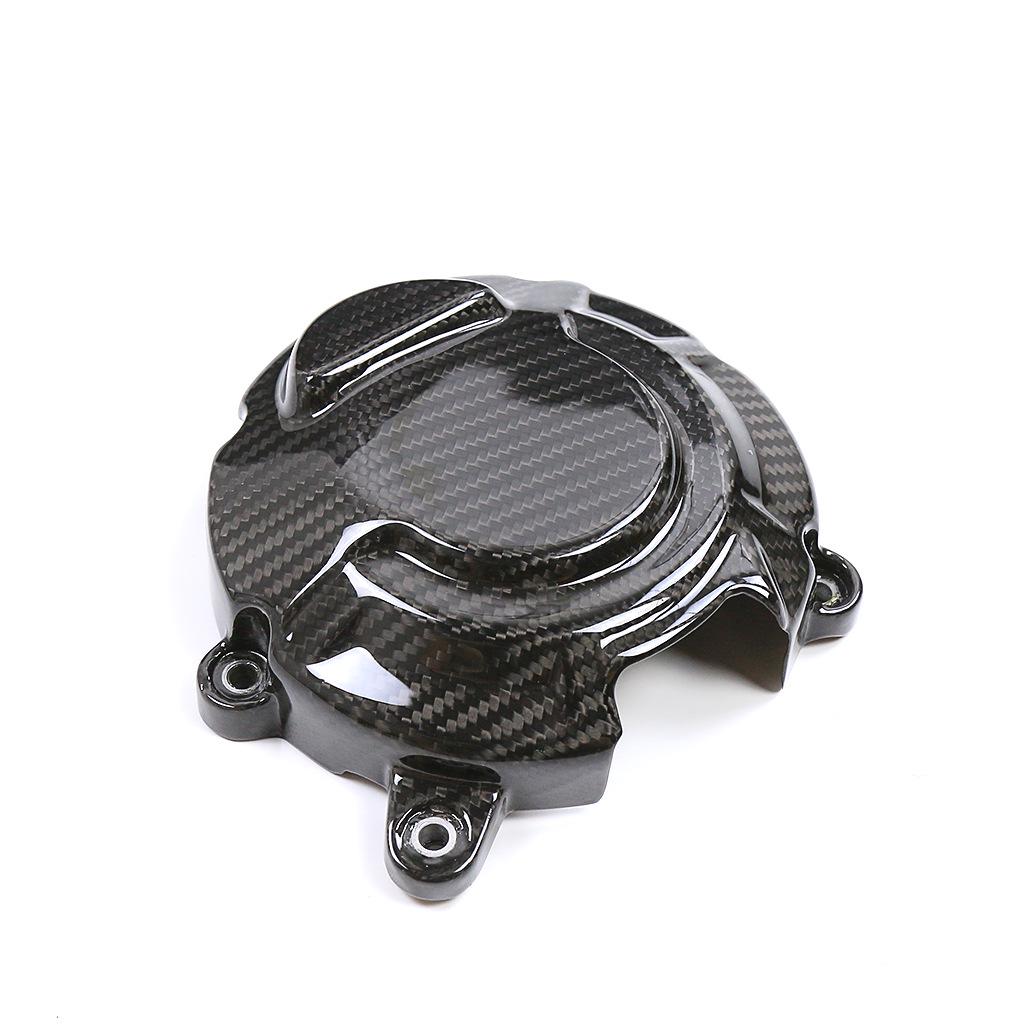 Kawasaki ZX4RR Motorcycle Carbon Fiber Engine Cover with Anti-scald Protection