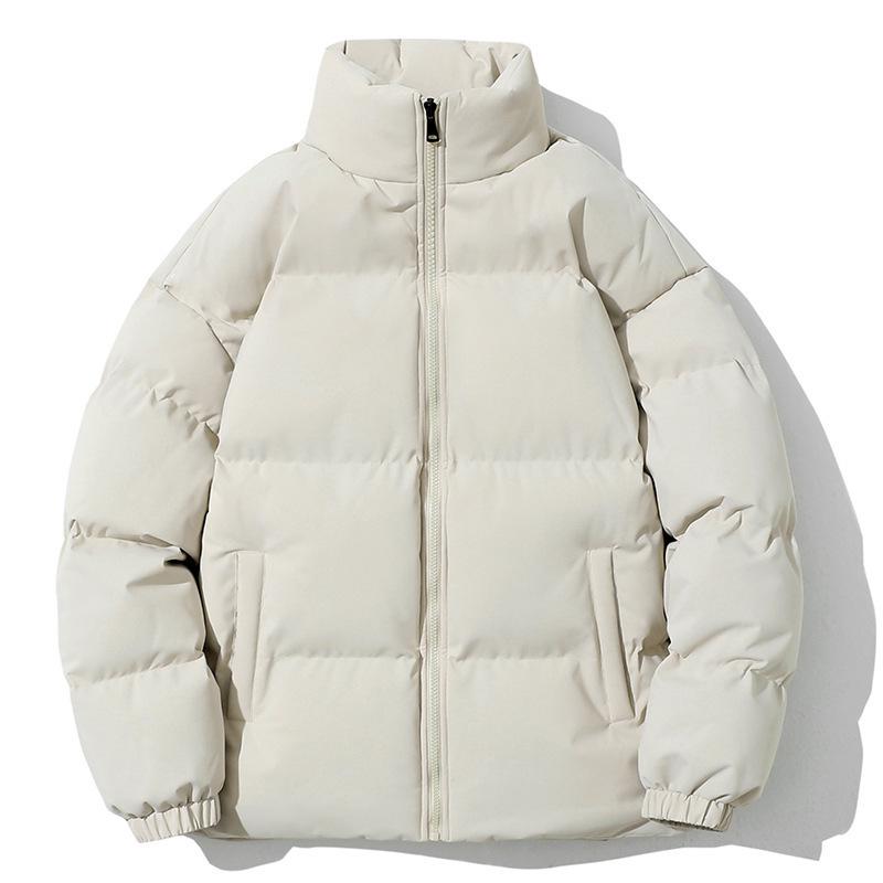 Herren Plus Size Winter-Steppjacke aus Baumwolle - Bestickte Dicke Warme Oberbekleidung