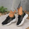 Women's New Flying Weaving Sports Shoes Casual Shoes Spring and Summer New Mesh Breathable Running Shoes