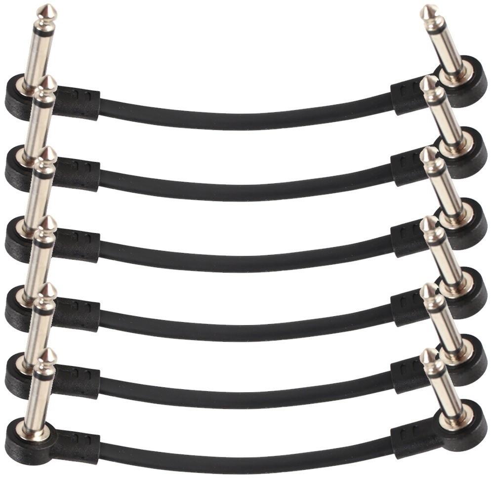15cm/30cm Guitar Instrument Cable Copper Core Patch Cable Instrument Accessories