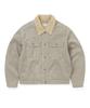 Thisisneverthat Sherpa Lined Corduroy Trucker Jacket Stone