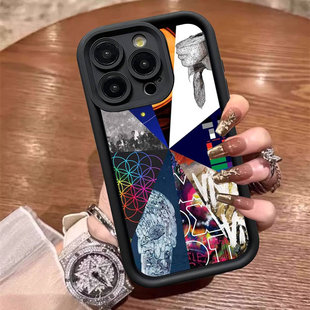 

Чехол для телефона Pop Rock группы C-Coldplay для iPhone 17 16 15 14 13 Pro Max Plus 12 11 iPhone 14 plus