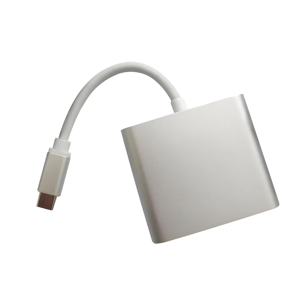 8-in-1 Type-C Hub: Multifunctional Card Reader & USB Network Expansion Dock