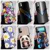 Handyhülle für Xiaomi Redmi Note 10 JE Hülle Note 10T Silikon Süßer Schwarzer Bumper Weiches TPU Hülle für Redmi Note 10 5G 4G Funda