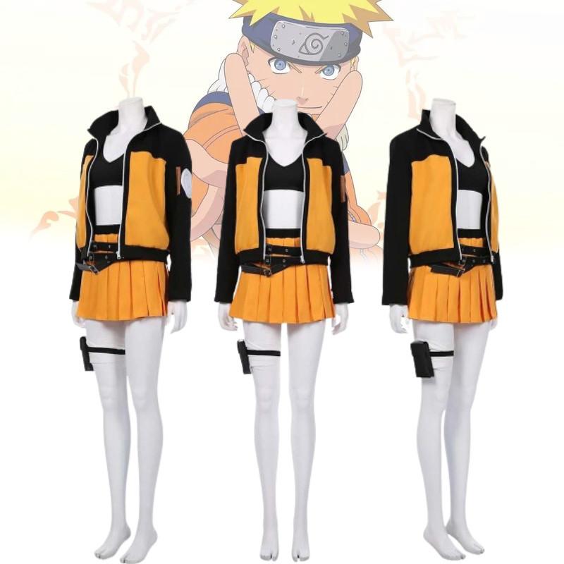 Stylish Shippuden Female Cosplay Costume Anime Themed Polyester Outfit