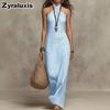 New Women Slim Fit Elegant Evening Bodycon Sleeveless Halter Dress for Women Summer