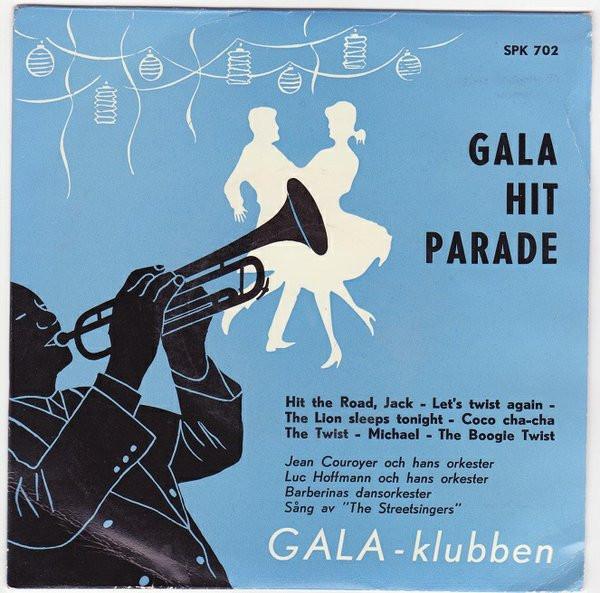 7inch Record VARIOUS Gala Hit Parade SPK702 GALA INTERNATI Sweden Jazz Used