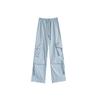 Work Pants for Women In Spring and Summer New Casual High Waist Wide-leg Quick-drying Sports Floor Trousers