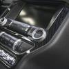 Inner Central Control Panel Decor Cover Trim Carbon Fiber For Ford Mustang 2015+