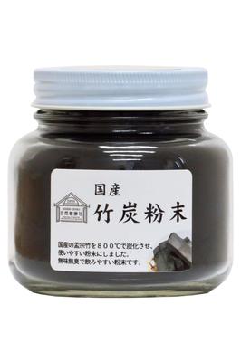 Natural Health Bamboo Charcoal Powder, 130g, Edible, Made In Japan, No Additives