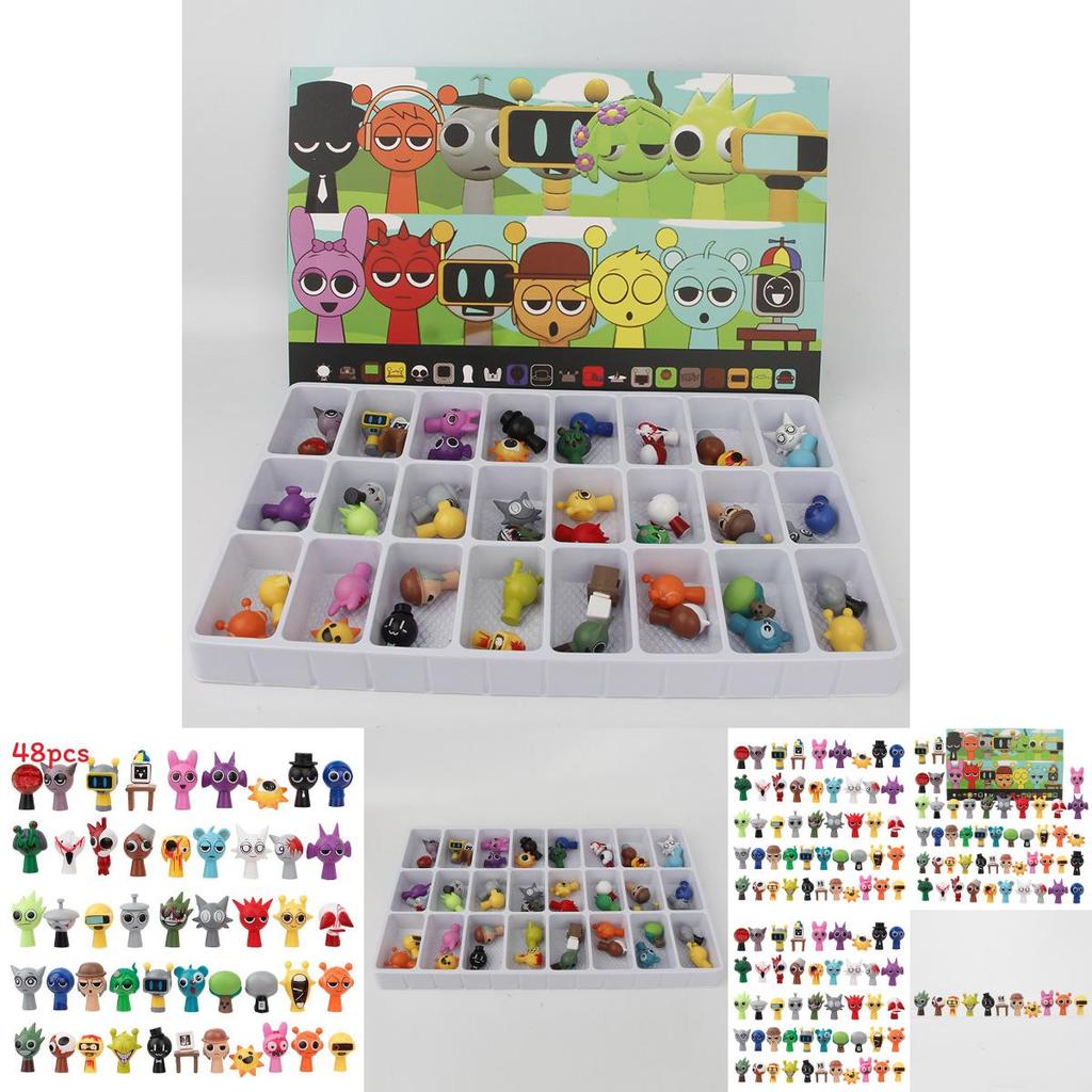 Incredibox Pvc Rhythm Box Music Figurine Set For Children