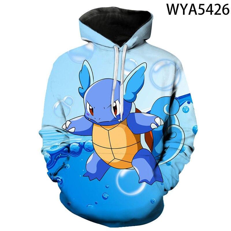 Jersey de manga larga con estampado 3D de Pokemon para hombres y mujeres para niños sudaderas con Jersey de manga larga con estampado 3D de Pokemon para hombres y mujeres para niños sudaderas con