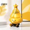 3D Printed Christmas Tree Decor Figurine, Cute Smiling Face Storage Multifunctional Organizer Desktop Ornament, Multi-Purpose Decorative Toy
