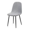Leaf Jacquard Chair Seat Slipcover Solid Color Elastic All-inclusive Chair Covers Dust-proof Stretch Spandex Chair Protector