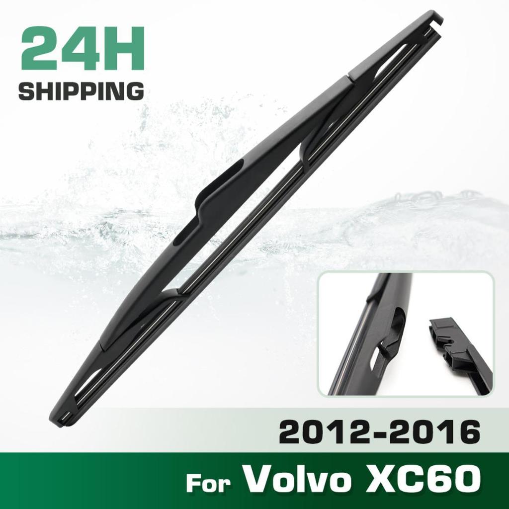 Rear Windshield Wipers Blades,Premium All-Season Wiper Blades Replacement For Volvo XC60 2012-2016,Natural Rubber Bayonet,Easy To Install 14″