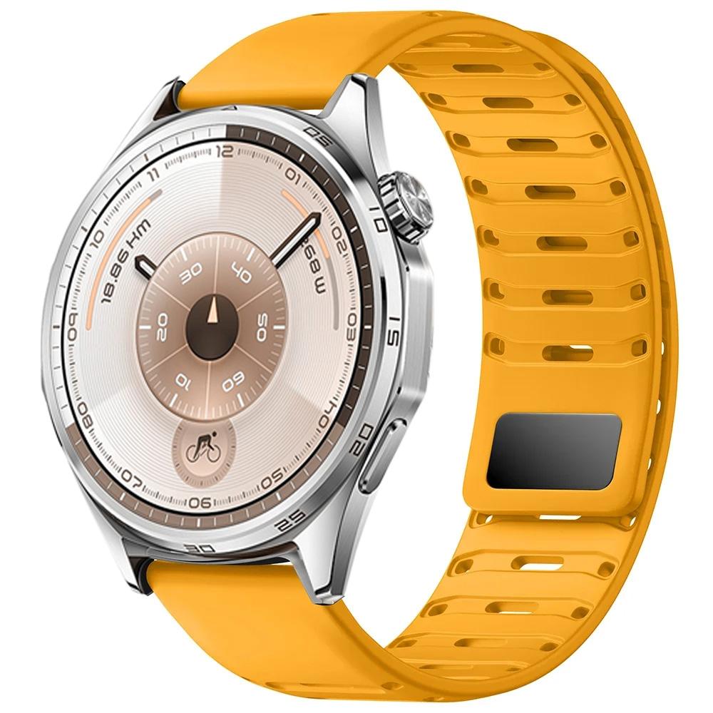 22mm Silicone Strap For Huawei Watch 5 4 3 46mm GT6/5/3/2 Pro GT6/5/4/3 46mm Sport Magnetic Buckle Adjustable Bracelet Wristband