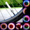 2Pcs 5 LED Bike Bicycle Wheel Tire Valve Cap Spoke Neon Light Lamp 5 LED Flash Light Sense Lamp