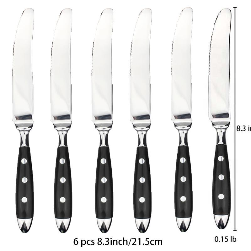 

Класичний елегантний набір столових приладів з нержавіючої сталі Виделка Ложка Ніж Повна столова виделка Ніж для стейка Чайна ложка Творчий набір посуду