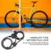 Bike Chain Lock Electric Scooter Anti-Theft Handcuff Lock Coiled Chain Lock Bicycle Lock Chain Waterproof Combination Locks