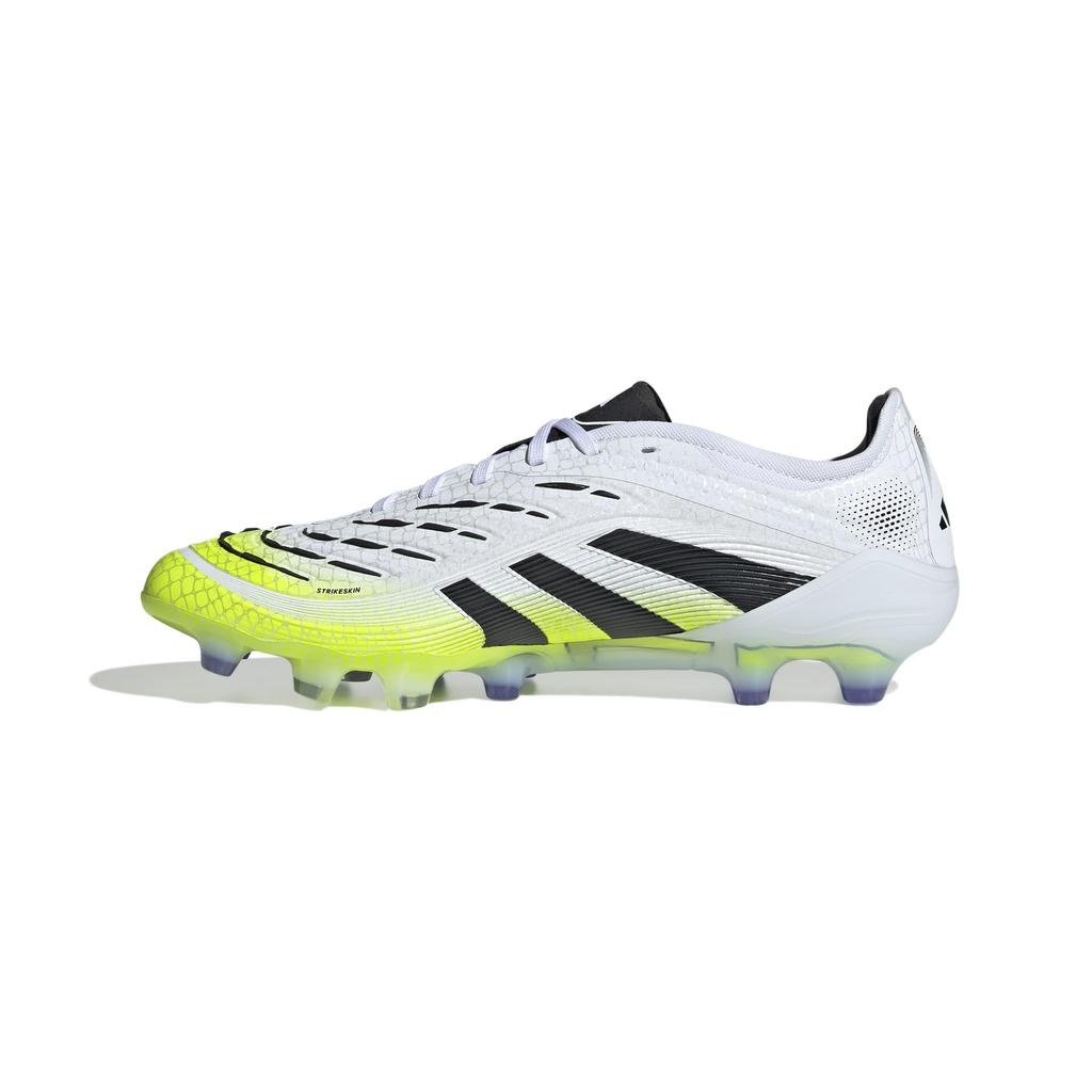 Adidas Predator Pro Soccer Cleats Japan Unisex Adult OPK57 Footwear Lemon Size (HG/AG) White/Core Black/Lucid (JR4516) 26.5cm