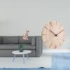 Artistic Animal Sculpture Clock Ornament for Fireplace And Wall Creative Decorative Figurine Silent