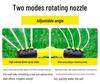 360° Rotating Sprinkler Head: Nursery & Garden Irrigation Three-Prong PVC Water Pipe Set
