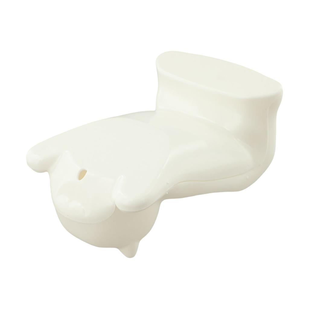 Bathroom Decor 10*18*9.5CM Cat Soap Dish Bathroom Accessory ABS Material Built-in Drainage Hole Organizational Tool