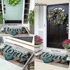 1pc Welcome Mat, Suitable for Entryway, Bedroom, Kitchen, and Bathroom Multi-Use Decorative Floor Mat, Best for Christmas