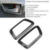 2pcs Interior Door Handle Panel Cover Trim Vehicle Inner Decoration Fit for   2016‑2020 2 Doors