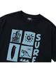BLANKBRICK Surf Short Sleeve T-Shirt (Black)