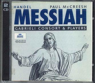 

CD PAUL MCCREESH - Handel Messiah POCA1139 ARCHIV 1997 Japan Classical Used