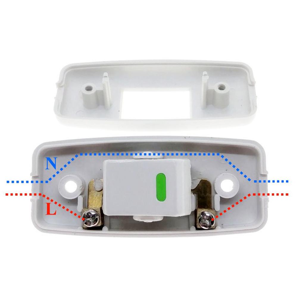 Compact Design 2-Pin Switch Cord Switch Impulse Switch