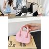 Cute Mini Shoulder Bag 2024 Spring Summer New Simple Solid Color Crossbody Bag In Chic Candy Colors