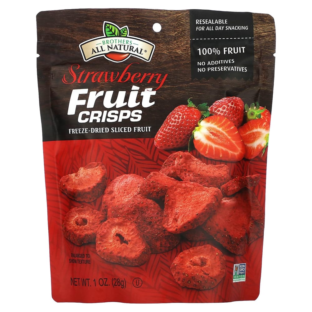 Brother All-Nature Fruit Crisps Strawberry 28g (1oz)