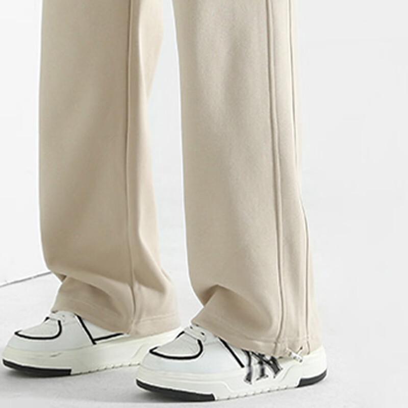 Playboy Men's Casual Straight-Leg Loose Fit Trousers