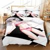 High School DXD Bedding Set Single Twin Full Queen King Size Bed Set Aldult Night Sleep Set Date A Live Nightlife Anime Cartoon