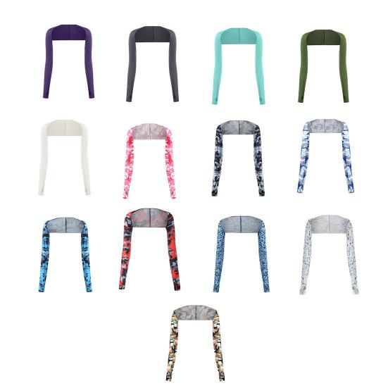 Sciarpa Manica a Braccio Anti-UV Ampia Applicazione Poliestere Comoda da Indossare Coprispalle Fresco Forniture per Esterni