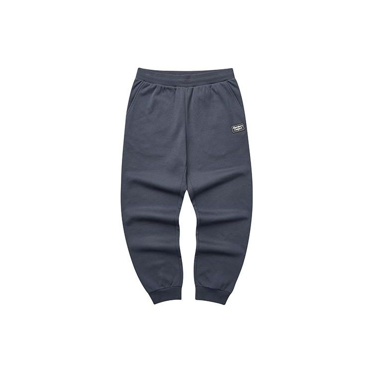 Skechers Solid Color Fleece Jogger Knit Sports Pants Men bottoms Odyssey-Gray L323M086-026R S