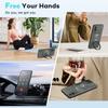 For OnePlus ACE 3 3V Fine Hole Sheepskin Swivel Bracket Magnetic Soft Edge Anti Drop Anti Fingerprint Phone Case