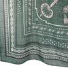 HERMES   scarf green cashmere/silk Women