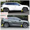 Car Body Front Rear Wheel Side Fender Eyebrow Panel Cover Trim ABS Chrome Accessories Fit For Hyundai Tucson NX4  - 2026