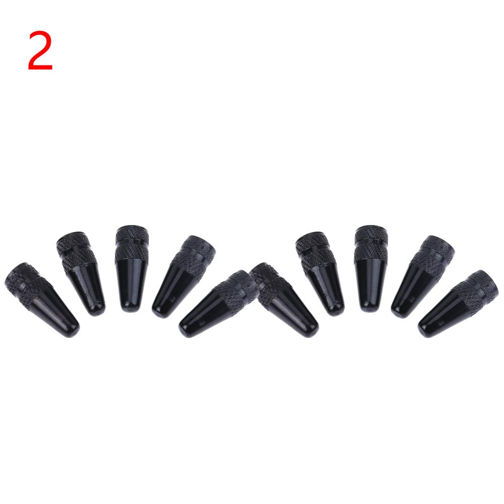 5/10PCS Bicycle Tire Valve Cap Aluminum High Pressure Caps for Presta Valves Rainbow Color Bike Tyre Hat MTB Bike Accessories