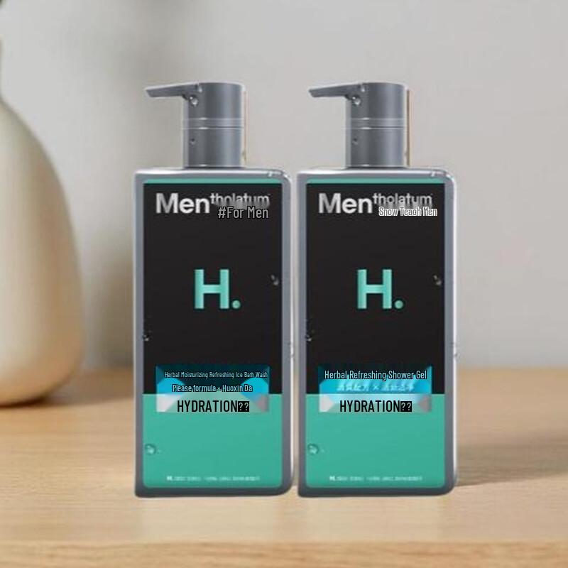 Mentholatum Refreshing Herbal Moisturizing Shower Gel
