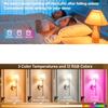 3/RGB color USB Led Bulb Rechargeable Light Dimmable E27 Bulbs with Timing Cordless Battery Operated Lamp