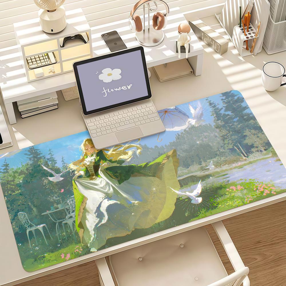 Anime Lord Of The Mysteries Mouse Pad Anti Slip Rubber Edge Locked Thickened Laptop Gaming Desk Mat