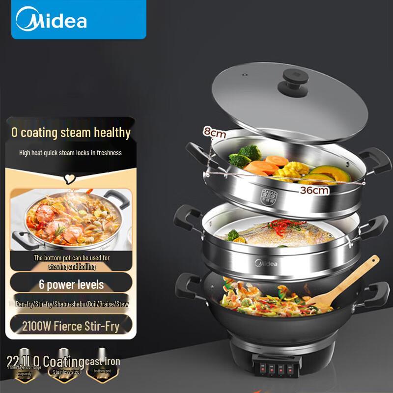 Midea 22.1L Multi-functional Electric Cooker