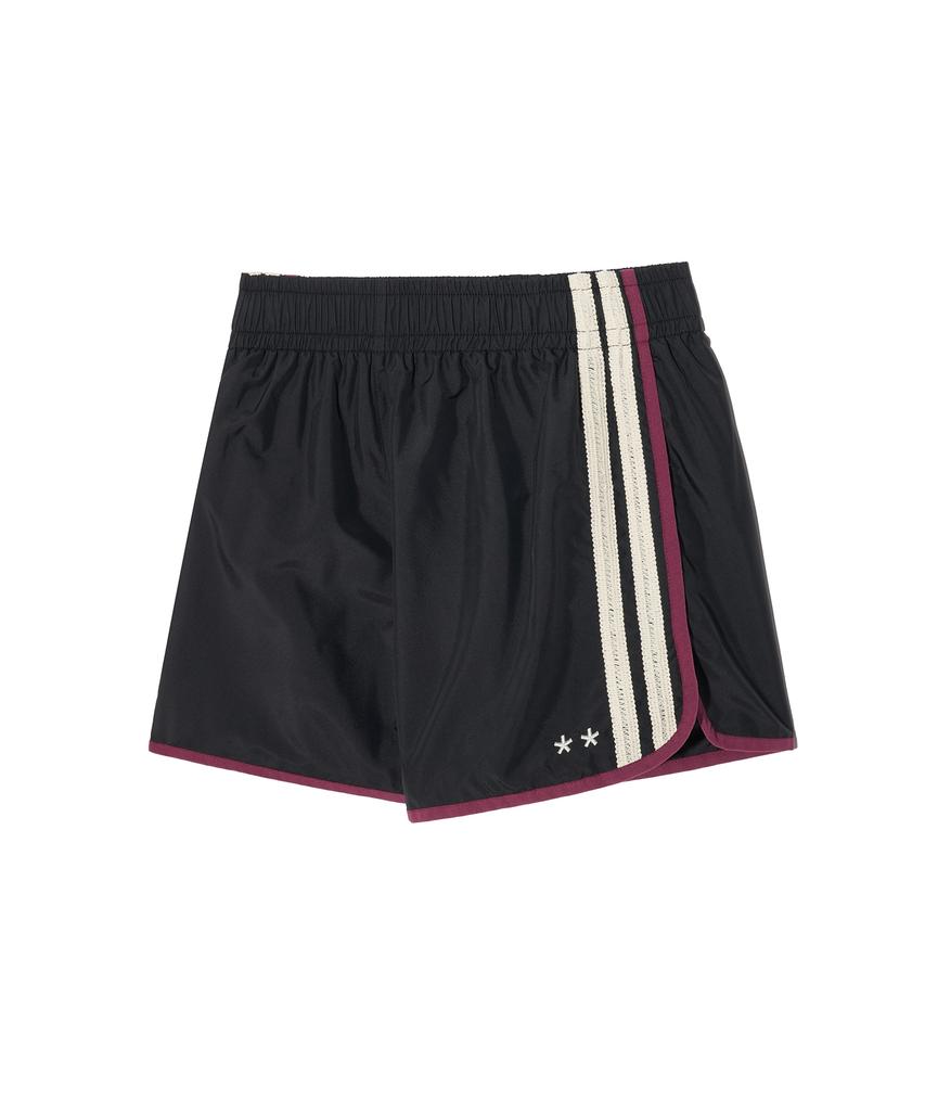 PHYSICAL DEPARTMENT Line Point Track Shorts_Black