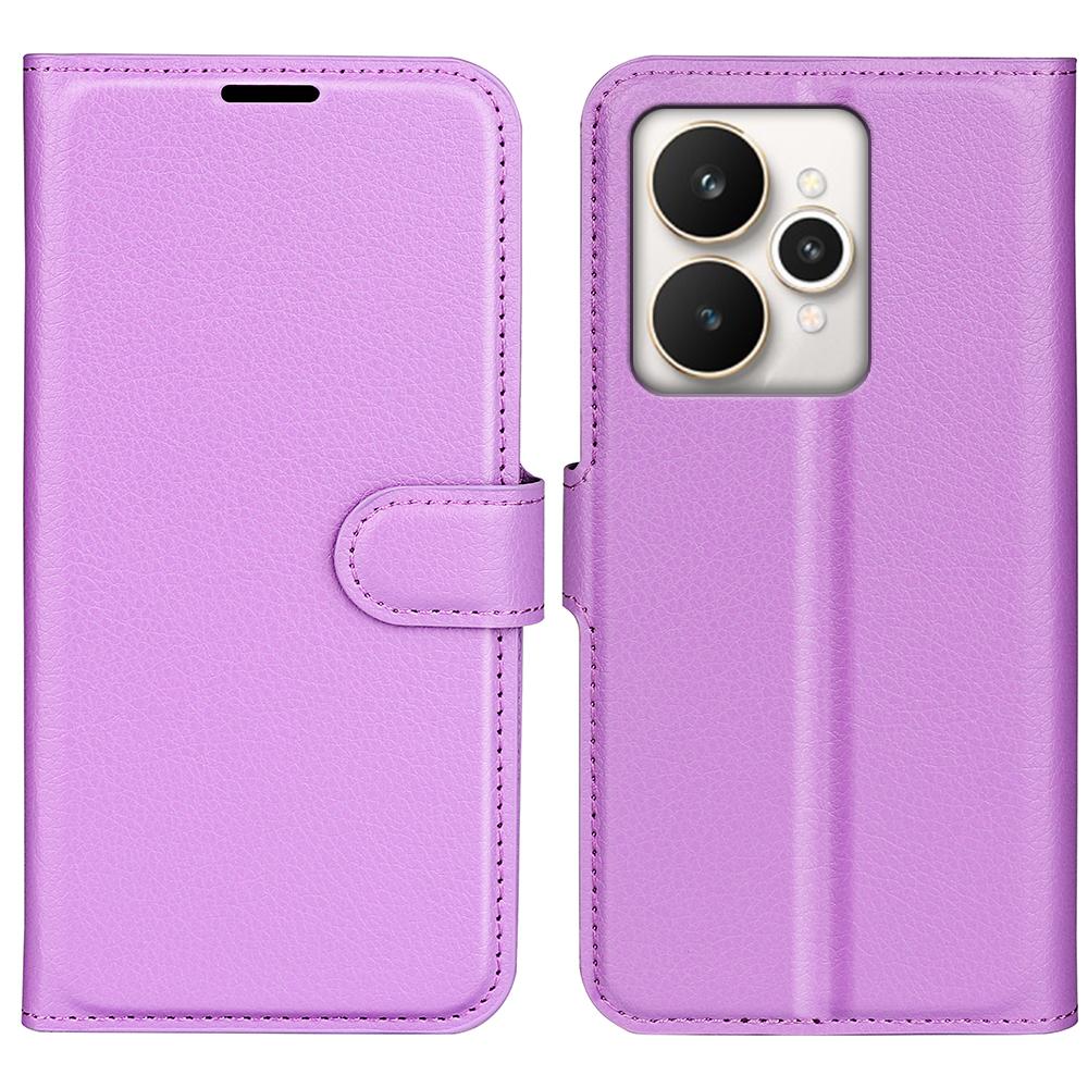 For Realme 15 5G Case Litchi Texture Shockproof Leather Wallet Phone Cover