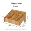 Wooden Desktop Mobile Phone Holder & Organizer with Multi-Compartments for Students & Meetings